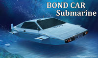 007 BOND CAR submarine