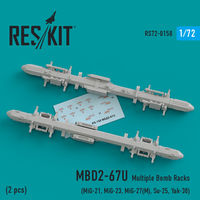 MBD2-67U (2 pcs) Multiple Bomb Racks  (MiG-21, MiG-23, MiG-27(М), Su-25, Yak-38)