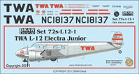 Lockheed L-12 Electra Junior - TWA - Image 1
