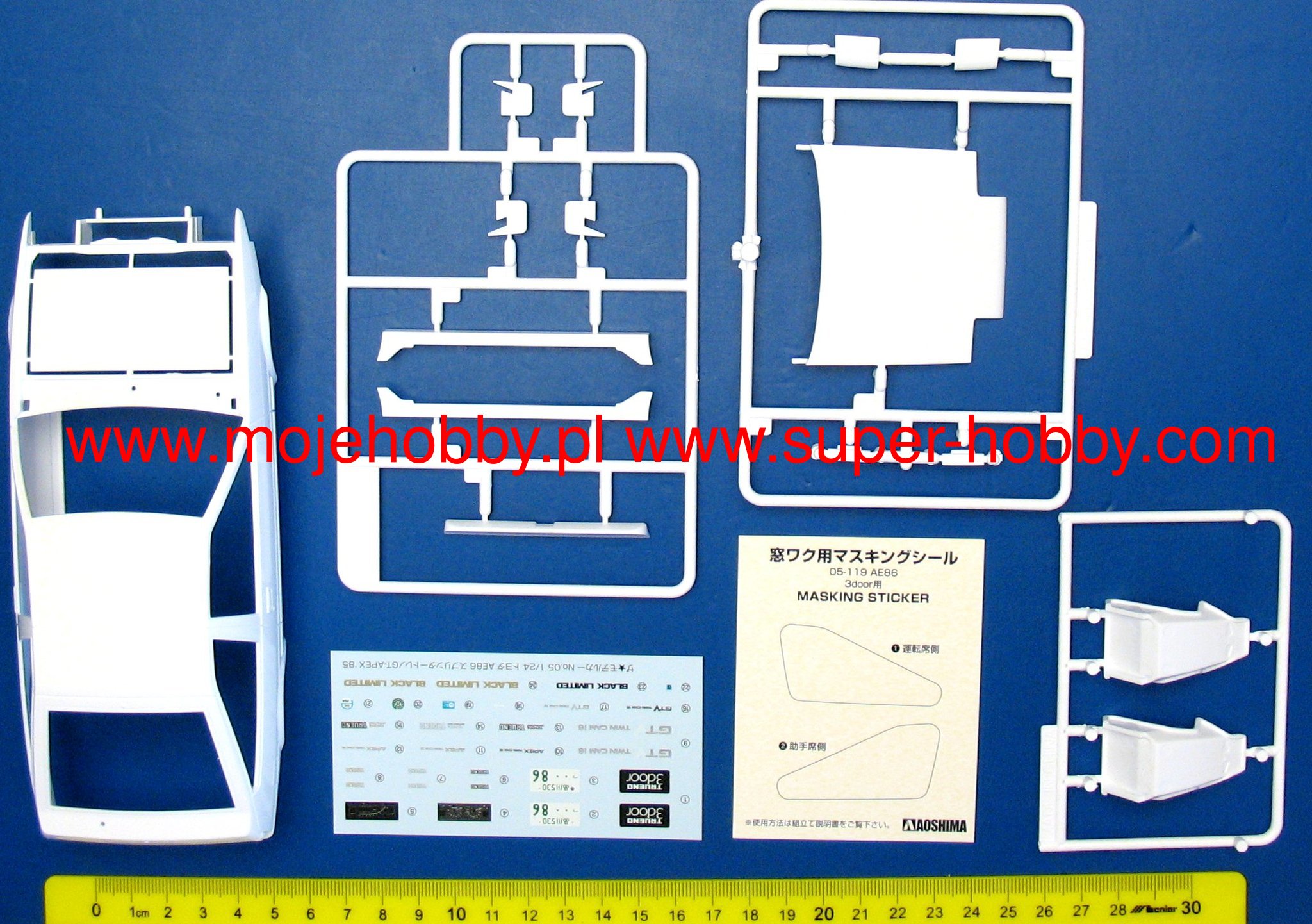 Toyota Ae86 Sprinter Trueno Gt- Aoshima 05156