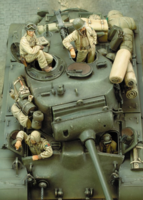 M 26 Pershing Crew WWII - Image 1