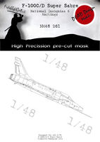 F-100C/D Super Sabre - National Insignias & Markings (For Trumpeter/Monogram) - Image 1