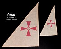 Nina - set of sails with printing - Image 1