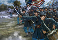 Union Infantry in Attack (American Civil War 1861-1865) - Image 1
