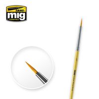 A.MIG 8611 3/0 SYNTHETIC ROUND BRUSH