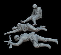 After Battle German Soldiers WWII - Image 1