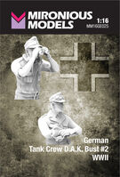 German Tank Crew D.A.K. Bust #2 WWII - Image 1