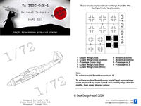 Focke-Wulf Ta 152 C-0 / H-1 - National Insignia (for Hasegawa and Dragon kits) - Image 1