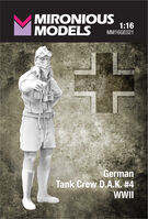 German Tank Crew D.A.K. #4 WWII - Image 1