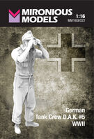 German Tank Crew D.A.K. #5 WWII - Image 1