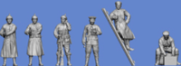 German infantry observation post  6 figures - Image 1