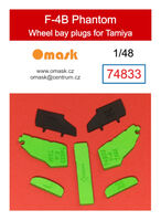 F-4B Phantom Wheel Bay Plugs (For Tamiya 61121)