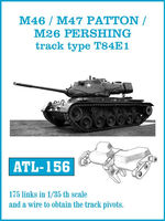 Tracks for M46 / M47 Patton and M26 Pershing track type T84E1 - Image 1