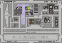 A-10 dashboard  1/32 TRUMPETER