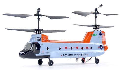 Tandem deals rc helicopter