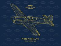 P-40E Warhawk Dual Combo - The Royal Class Edition