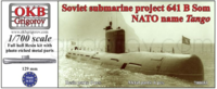 Soviet submarine project 641 B Som (NATO name Tango)