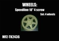 Speedline wheels 6 spoke 4 screw - Image 1