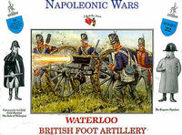British Foot Artillery - 16 figures (Waterloo 1815)