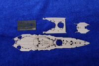 IJN Battleship Ise Wooden Deck - late version (designed to be used with Hasegawa kits) - Image 1