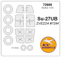 Su-27UB / Su-30SM (ZVEZDA) + wheels masks - Image 1