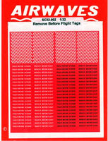 Remove Before Flight Tags - Image 1