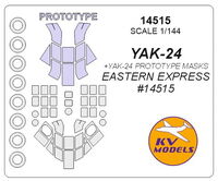 Yak-24 / (Yak-24 prototype mask) - (EASTERN EXPRESS) + wheels masks